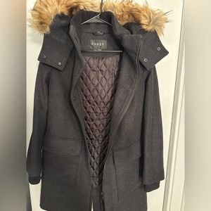 Women’s XS wool/cashmere soft coat. Fits like a small/medium